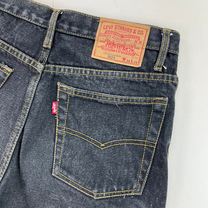 Levis Denim Shorts - W34-LEVI'S-olesstore-vintage-secondhand-shop-austria-österreich