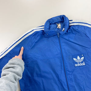 Adidas Windbreaker 80s Jacket - XL-ADIDAS-olesstore-vintage-secondhand-shop-austria-österreich