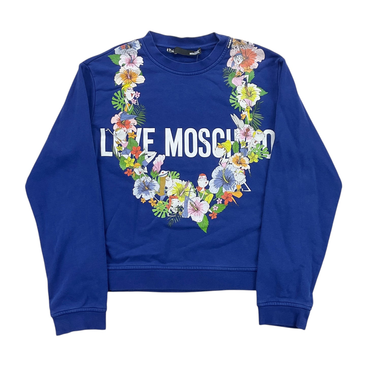 Love Moschino Sweatshirt - Large-MOSCHINO-olesstore-vintage-secondhand-shop-austria-österreich