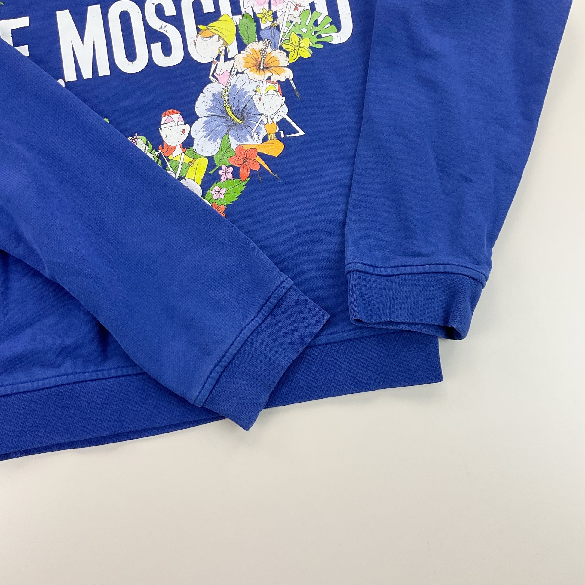 Love Moschino Sweatshirt - Large-MOSCHINO-olesstore-vintage-secondhand-shop-austria-österreich