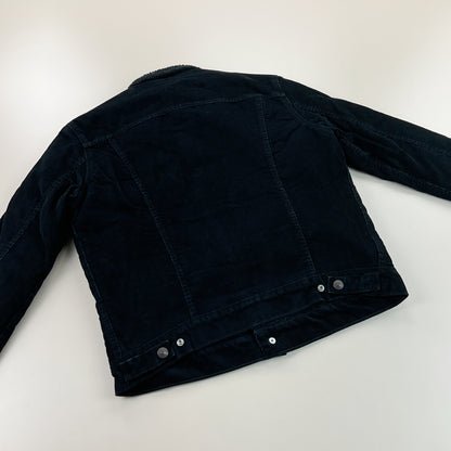 Levi's Denim Sherpa Cord Jacket - Medium-LEVI'S-olesstore-vintage-secondhand-shop-austria-österreich