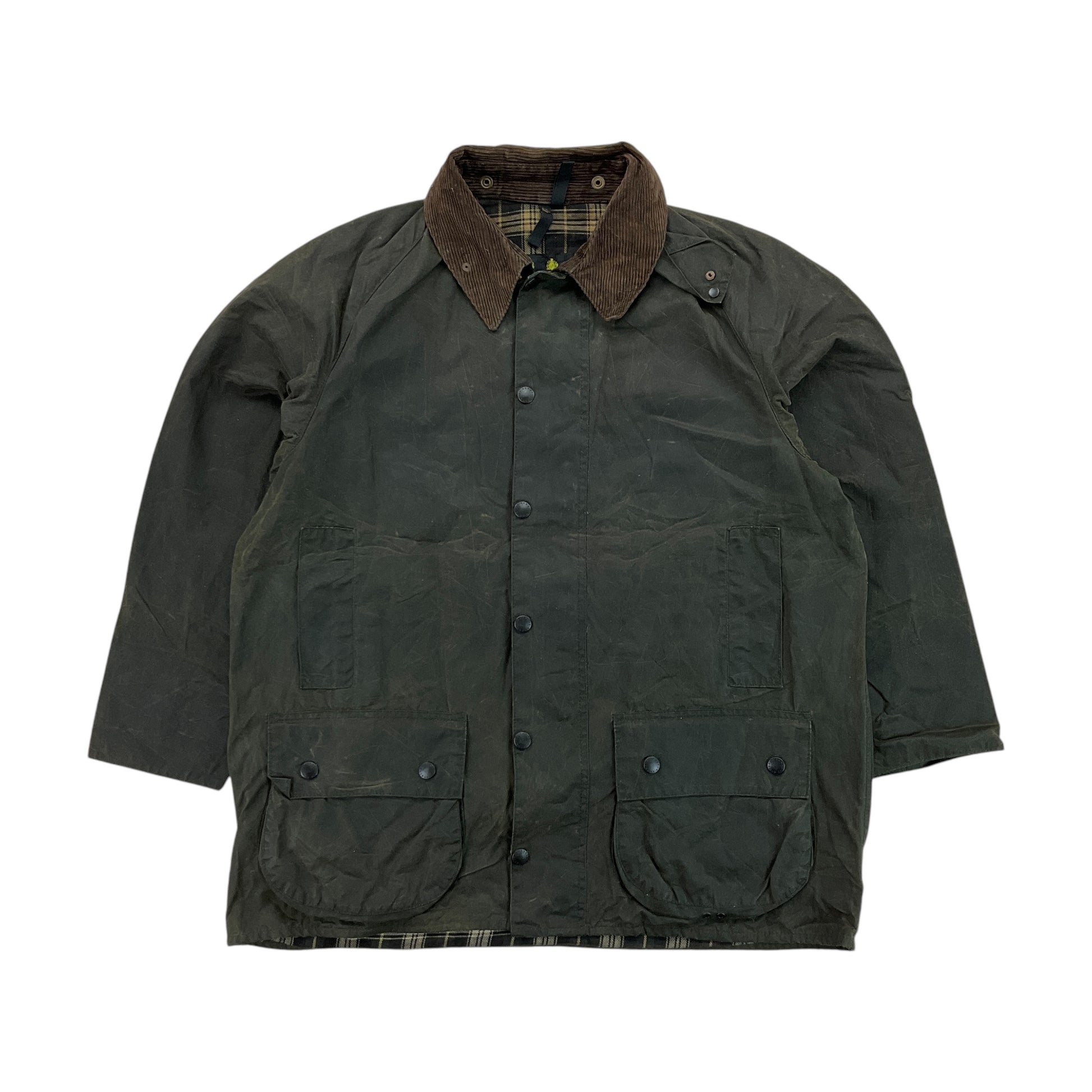 Barbour Beaufort Wax Jacket - C46/117cm-BARBOUR-olesstore-vintage-secondhand-shop-austria-österreich