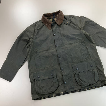 Barbour Beaufort Wax Jacket - C46/117cm-BARBOUR-olesstore-vintage-secondhand-shop-austria-österreich