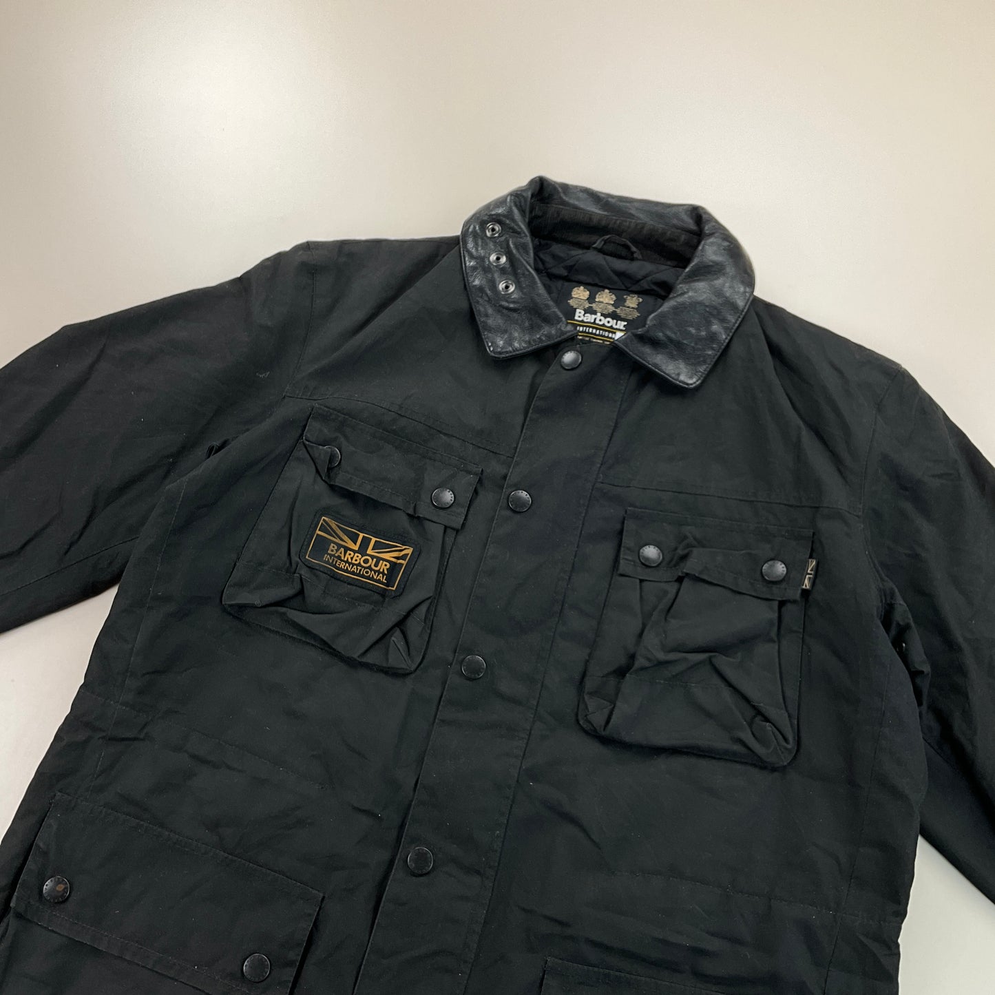 Barbour International Surtees Jacket - XXL-BARBOUR-olesstore-vintage-secondhand-shop-austria-österreich