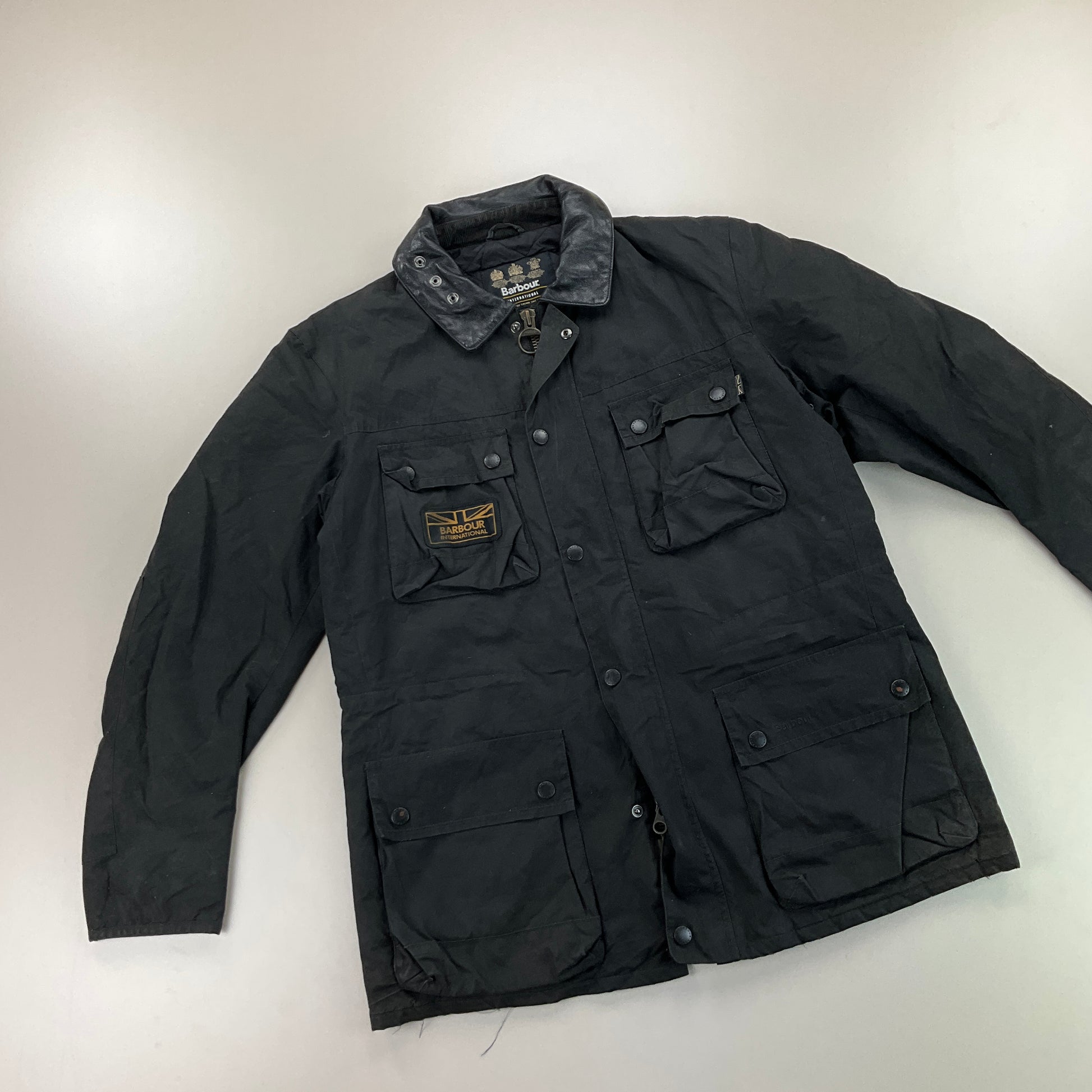 Barbour International Surtees Jacket - XXL-BARBOUR-olesstore-vintage-secondhand-shop-austria-österreich