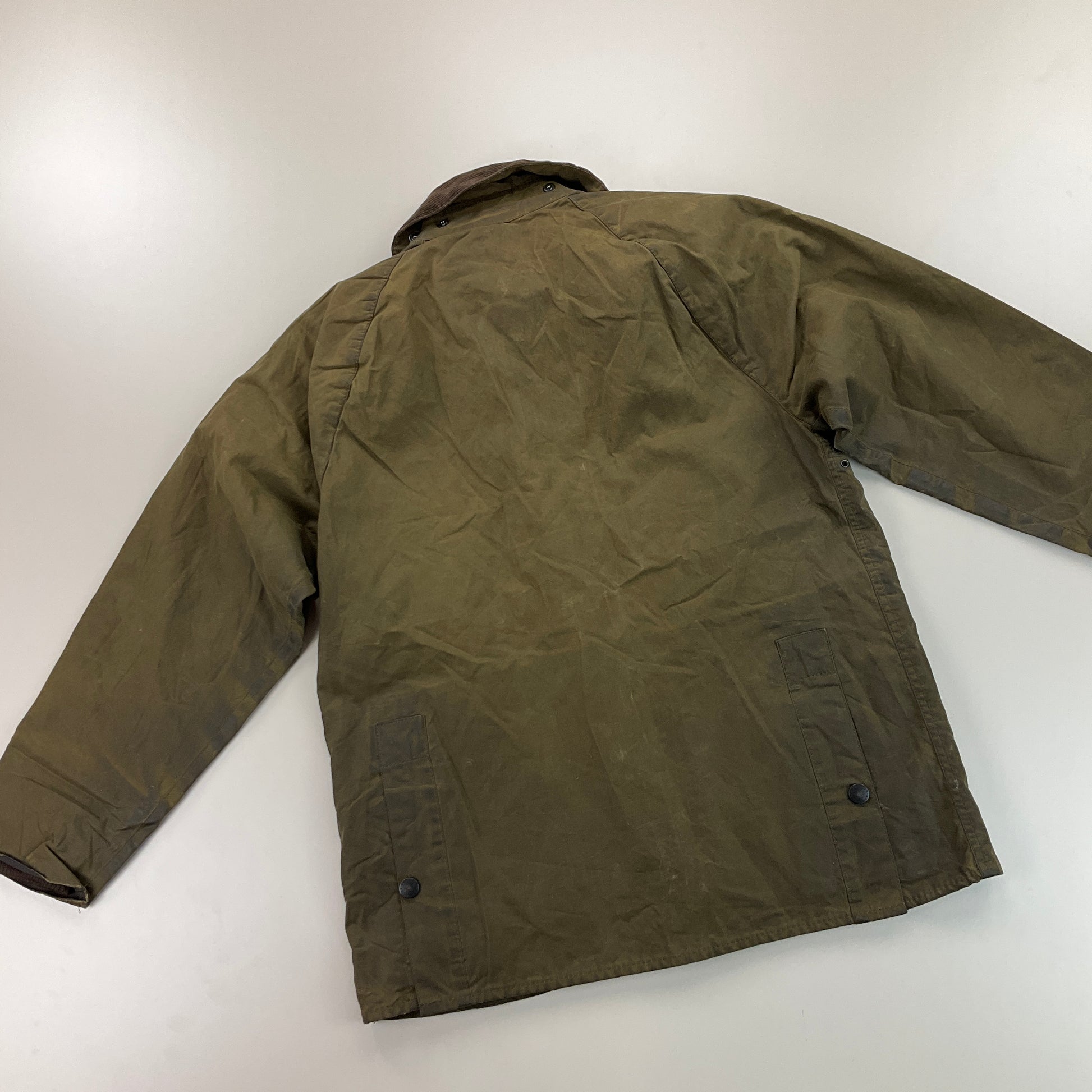 Barbour A835 Classic Bedale Wax Jacket - C38/97cm-BARBOUR-olesstore-vintage-secondhand-shop-austria-österreich