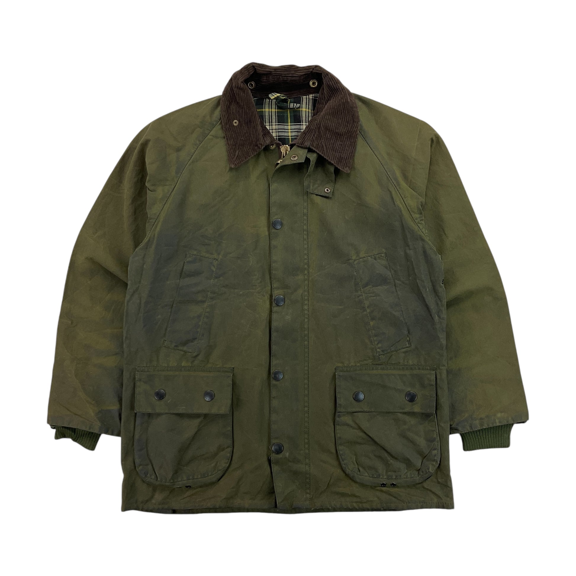 Barbour A100 Bedale Wax Jacket - C36/91cm-BARBOUR-olesstore-vintage-secondhand-shop-austria-österreich