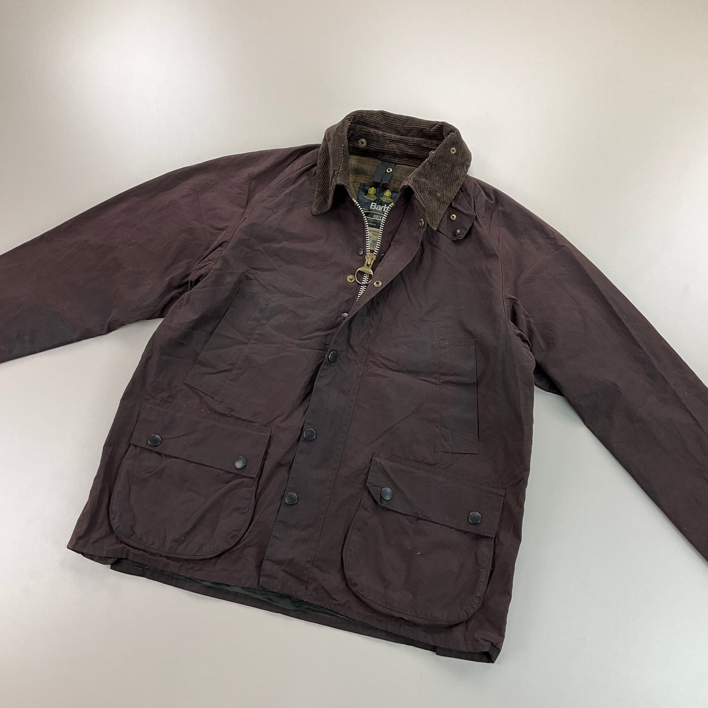 Barbour A103 Bedale Wax Jacket - C40/102cm-BARBOUR-olesstore-vintage-secondhand-shop-austria-österreich