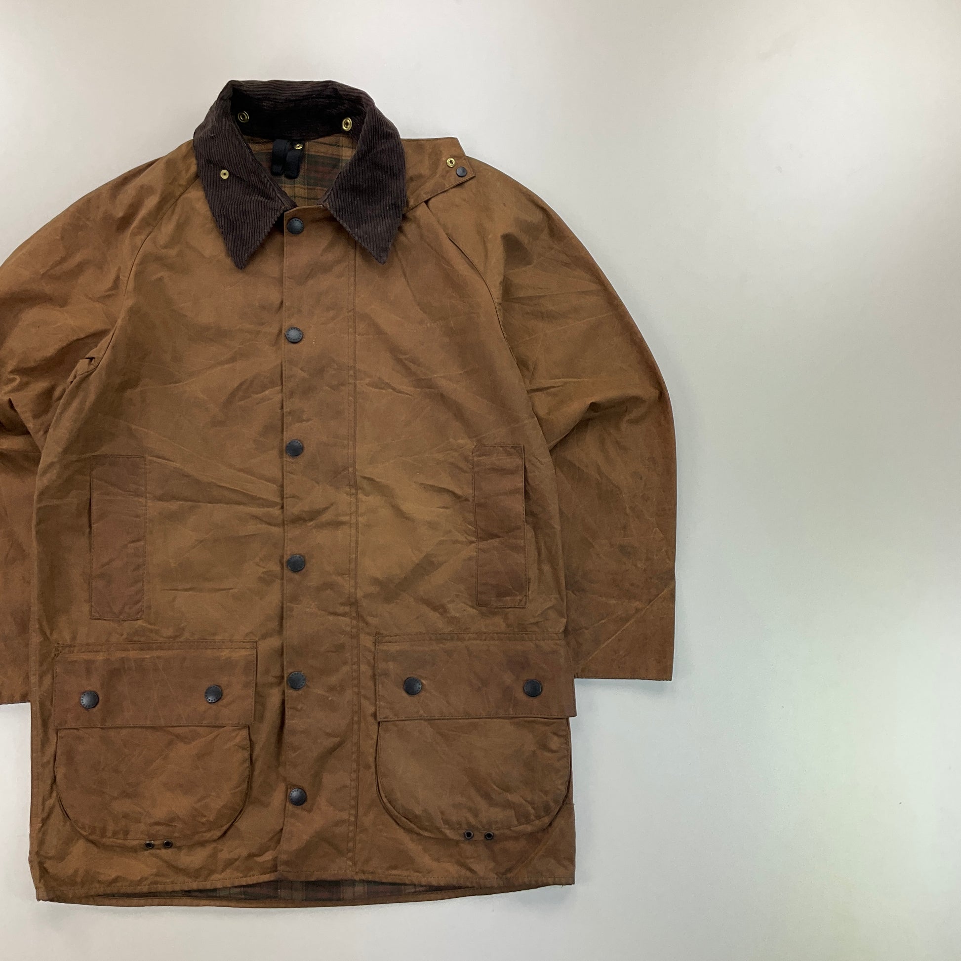 Barbour A185 Bedale Wax Jacket - C38/97cm-BARBOUR-olesstore-vintage-secondhand-shop-austria-österreich