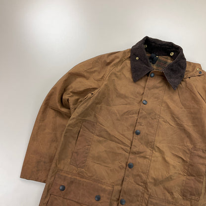 Barbour A185 Bedale Wax Jacket - C38/97cm-BARBOUR-olesstore-vintage-secondhand-shop-austria-österreich