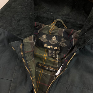 Barbour Herterton Wax Jacket - Women/36-BARBOUR-olesstore-vintage-secondhand-shop-austria-österreich