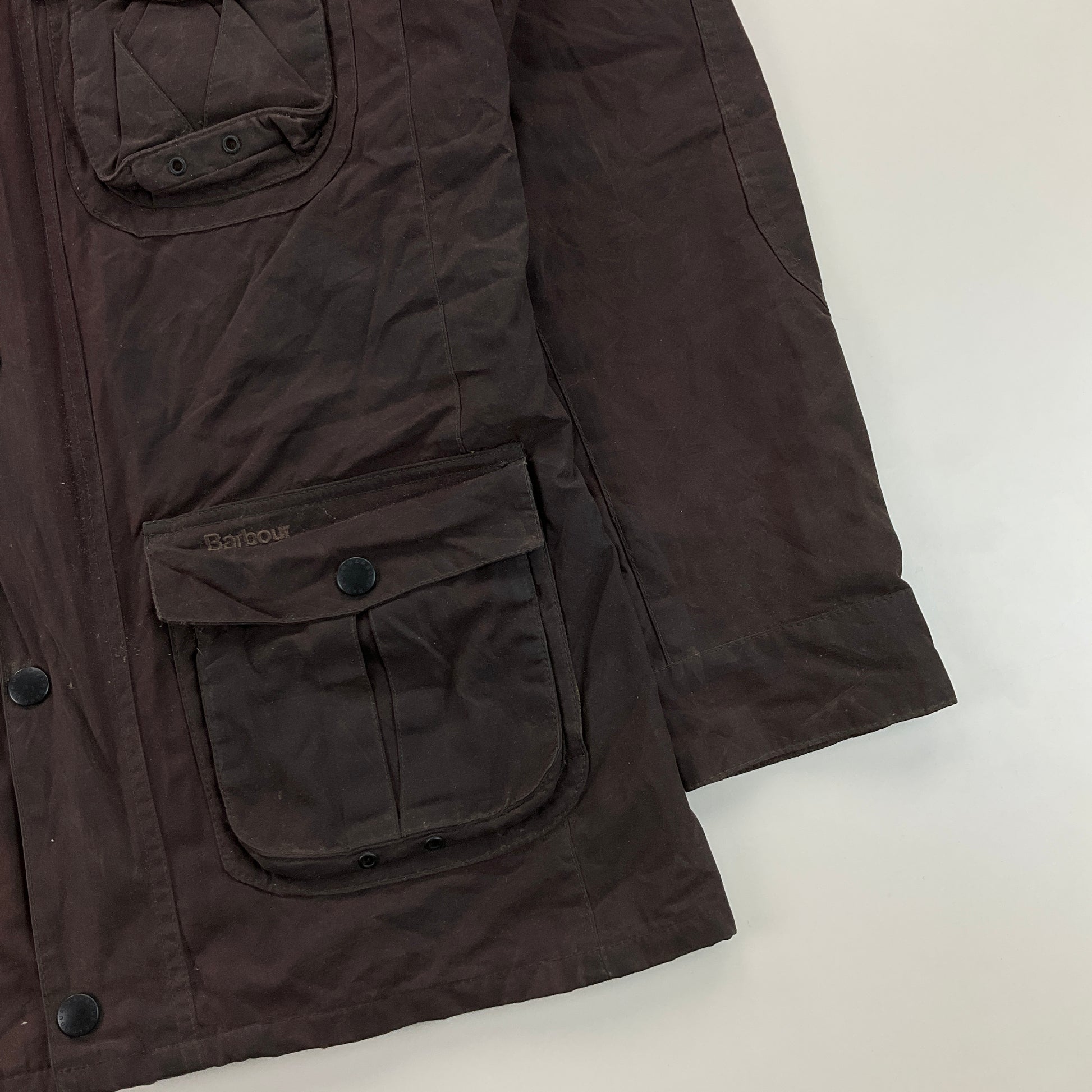 Barbour Corbridge Wax Jacket - Medium-BARBOUR-olesstore-vintage-secondhand-shop-austria-österreich