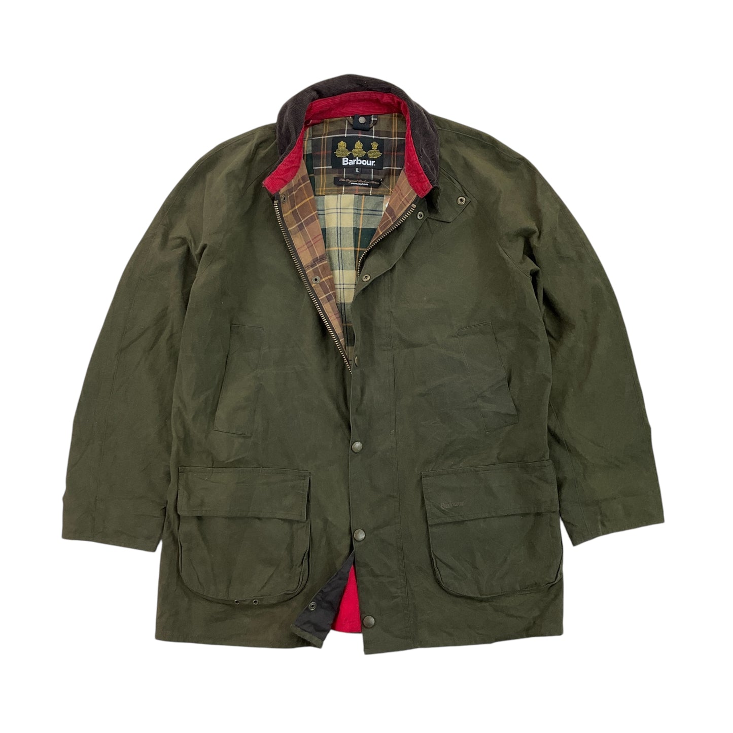 Barbour 1002387 Wax Jacket - XL-BARBOUR-olesstore-vintage-secondhand-shop-austria-österreich