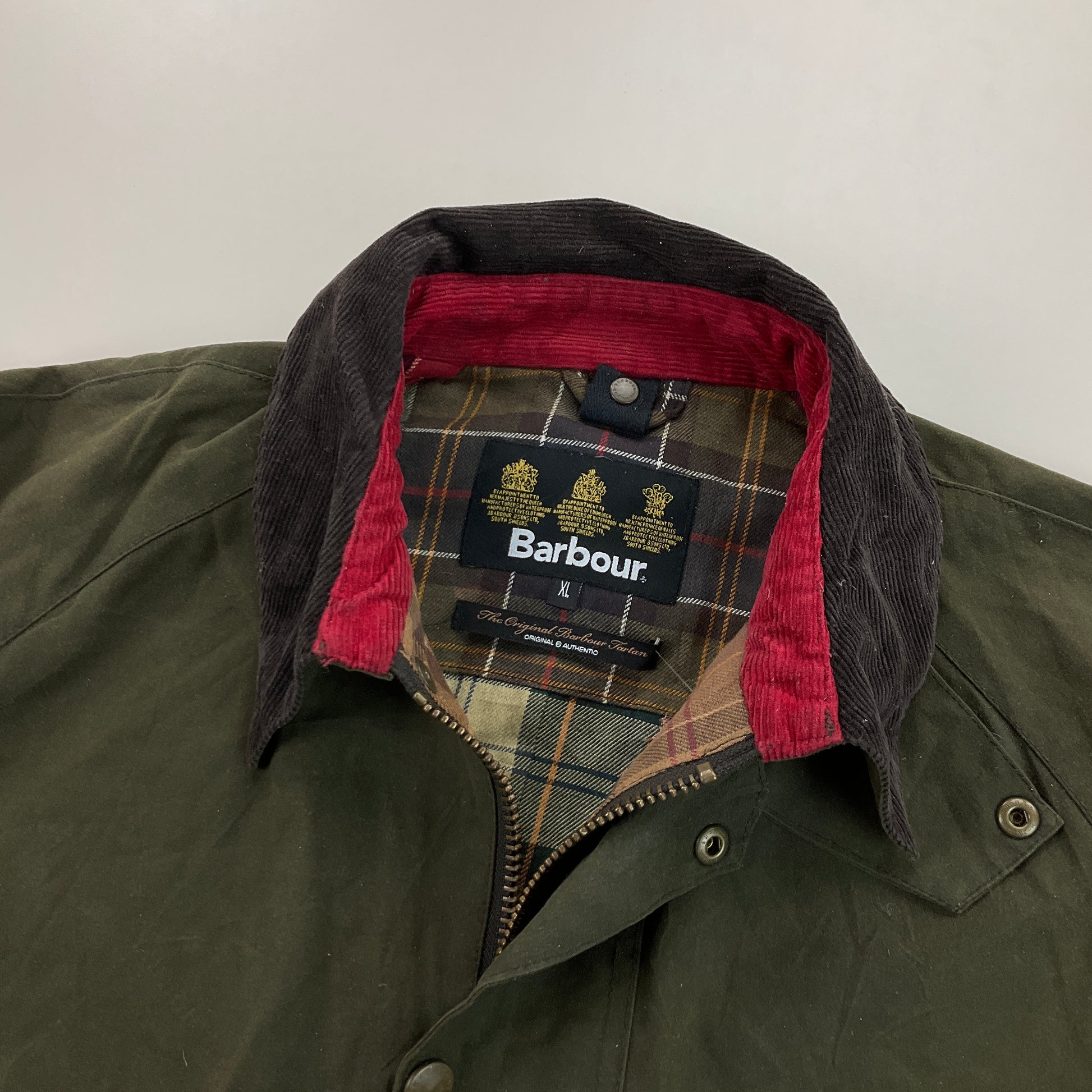 Barbour 1002387 Wax Jacket - XL-BARBOUR-olesstore-vintage-secondhand-shop-austria-österreich