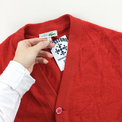 Lacoste 90s Cardigan - XS-LACOSTE-olesstore-vintage-secondhand-shop-austria-österreich