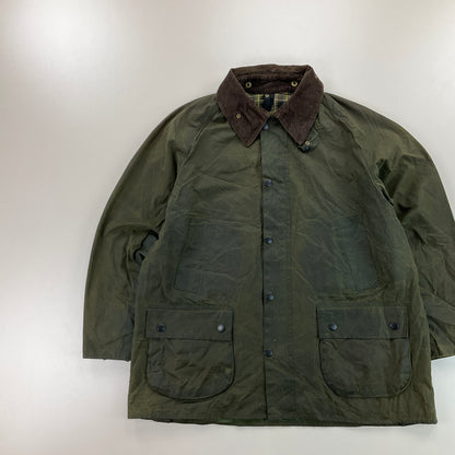 Barbour A100 Bedale Wax Jacket - C44/112cm-BARBOUR-olesstore-vintage-secondhand-shop-austria-österreich