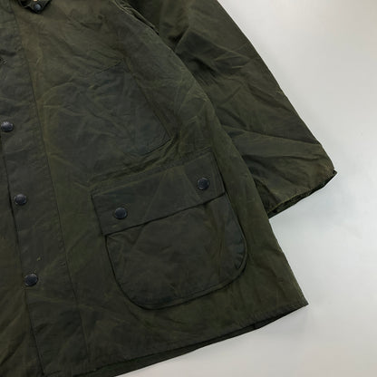 Barbour A100 Bedale Wax Jacket - C44/112cm-BARBOUR-olesstore-vintage-secondhand-shop-austria-österreich