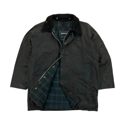 Barbour A145 Beaufort Wax Jacket - C42/107cm-BARBOUR-olesstore-vintage-secondhand-shop-austria-österreich