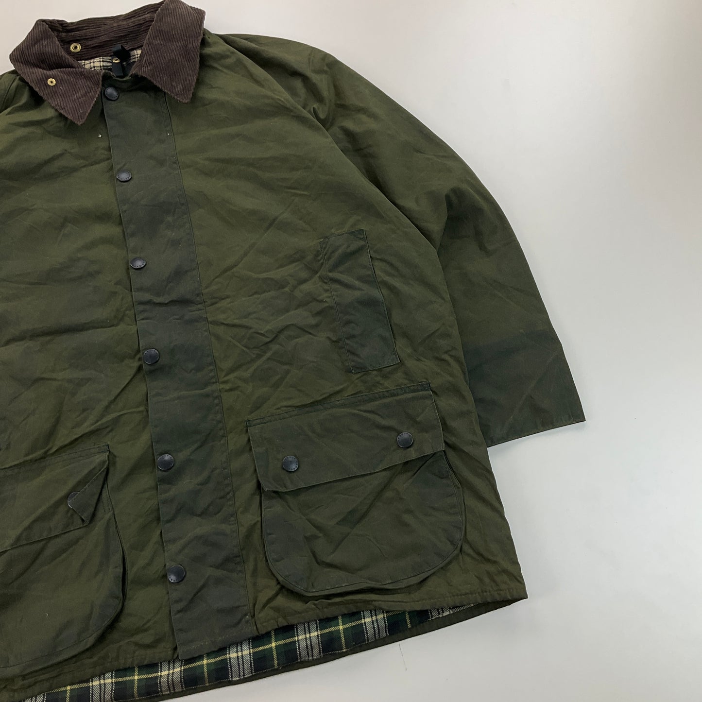 Barbour A150 Beaufort Wax Jacket - C44/112cm-BARBOUR-olesstore-vintage-secondhand-shop-austria-österreich