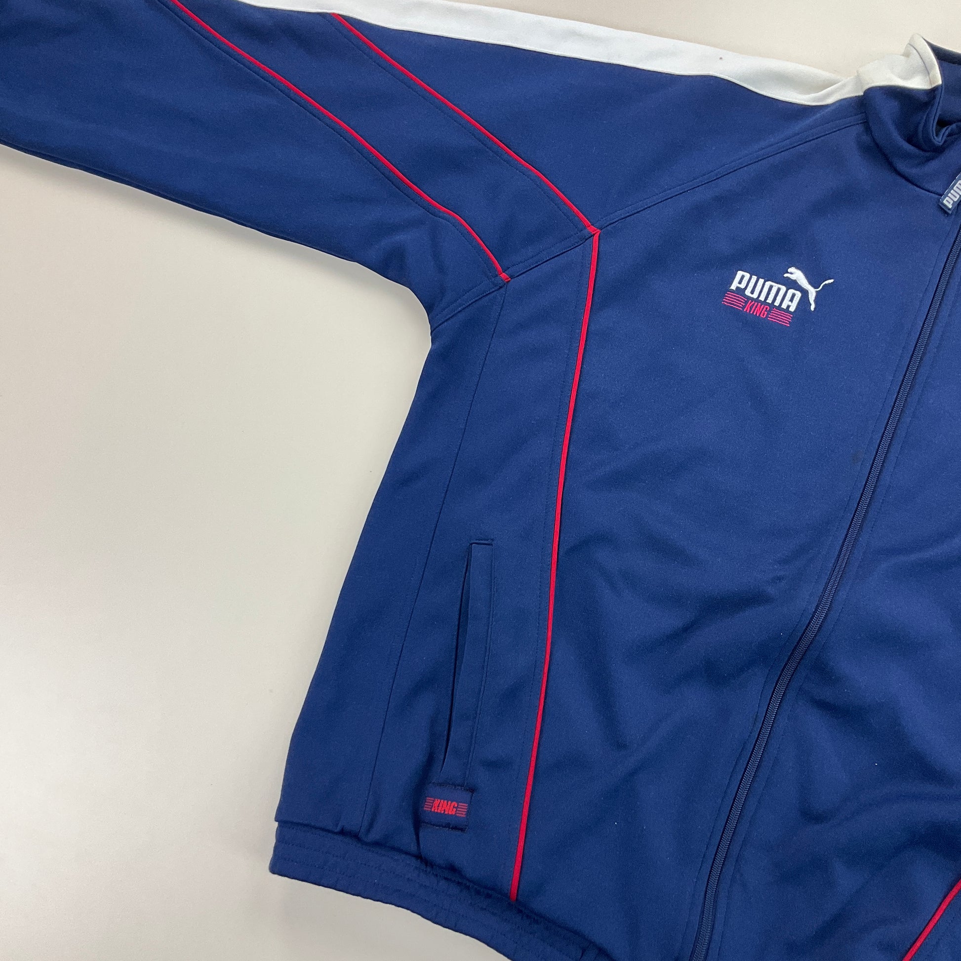 Puma King Track Jacket - XXL-PUMA-olesstore-vintage-secondhand-shop-austria-österreich