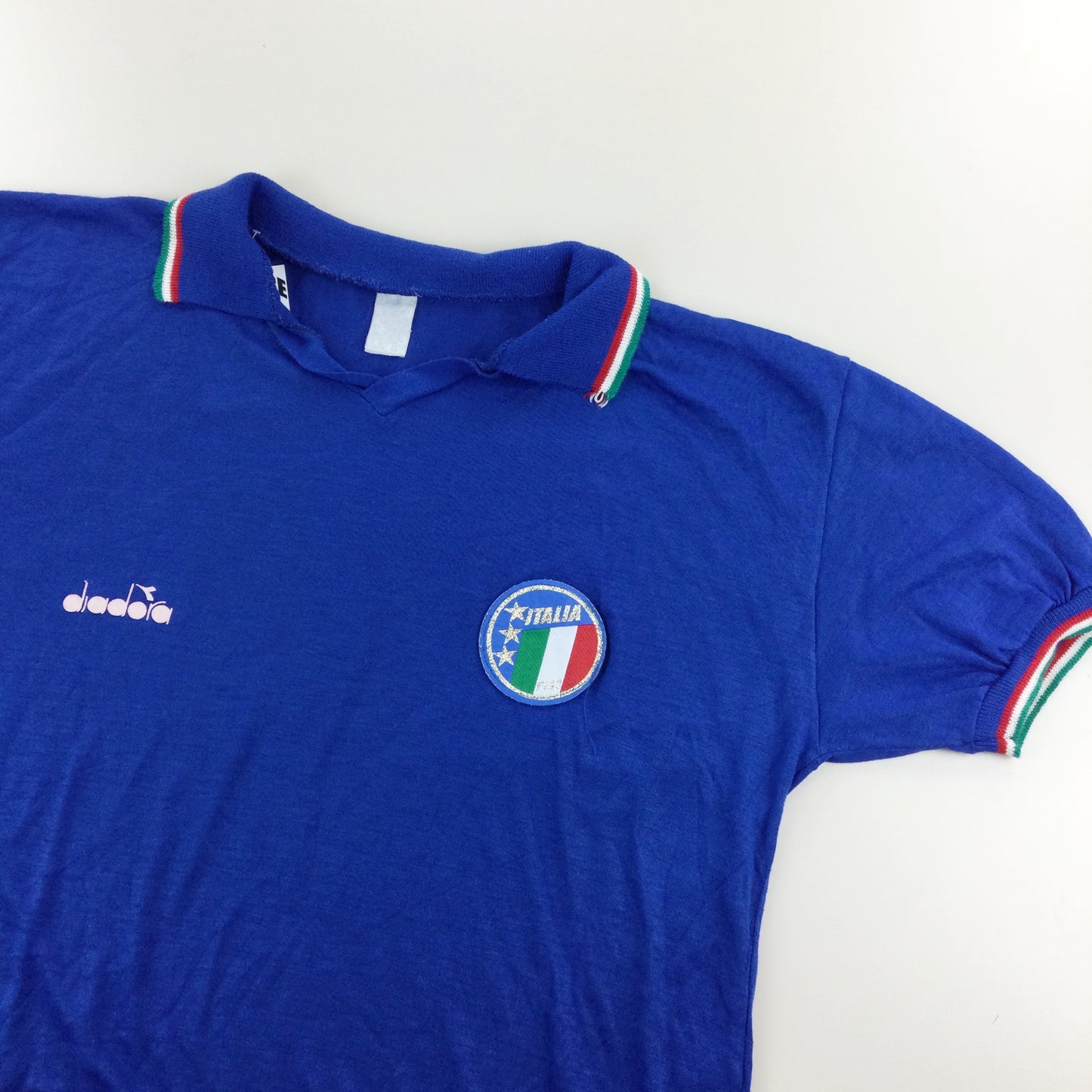 Diadora x Italia 80s Polo Shirt - Medium-DIADORA-olesstore-vintage-secondhand-shop-austria-österreich