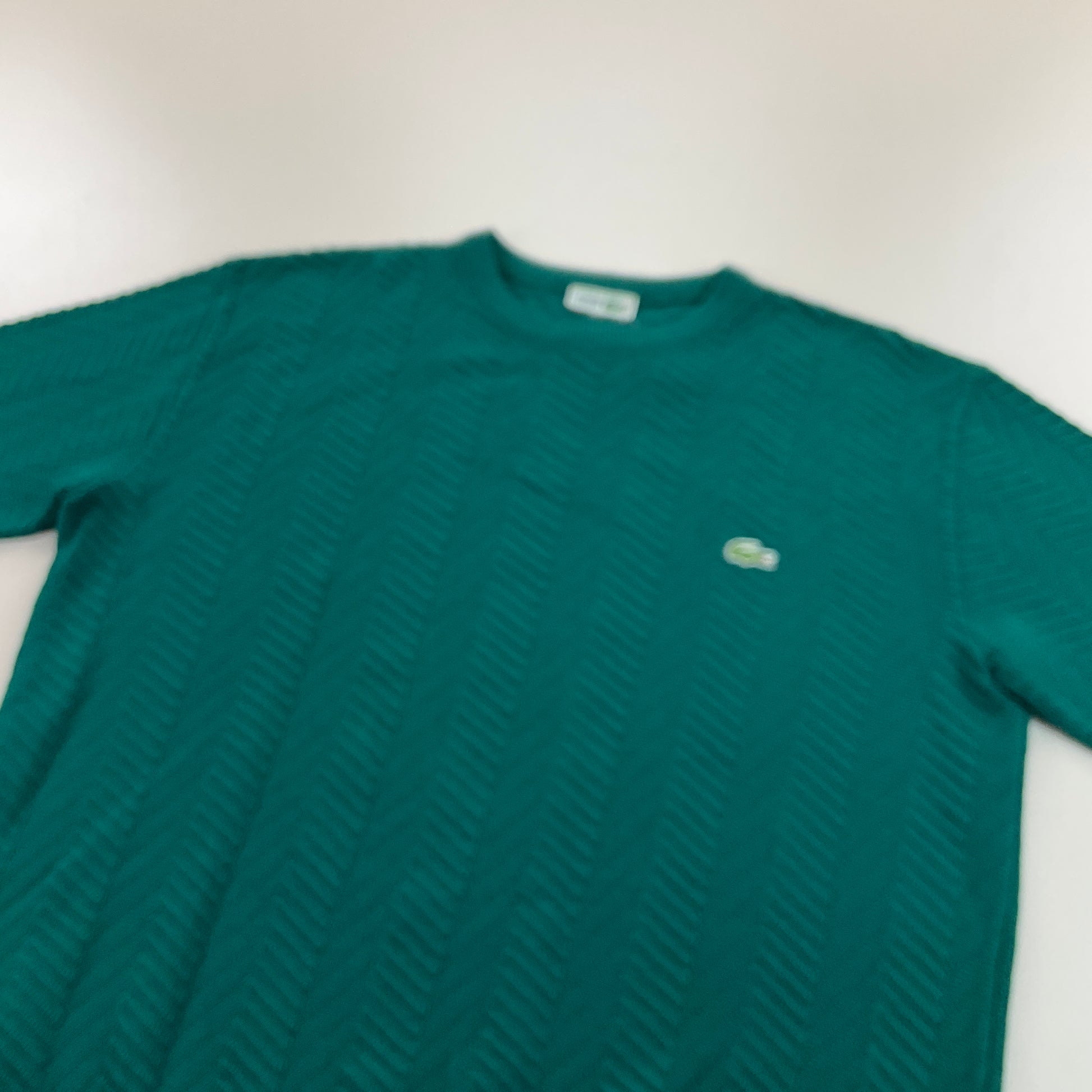 Lacoste Knit Sweatshirt - XL-LACOSTE-olesstore-vintage-secondhand-shop-austria-österreich