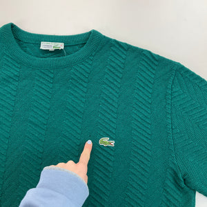 Lacoste Knit Sweatshirt - XL-LACOSTE-olesstore-vintage-secondhand-shop-austria-österreich