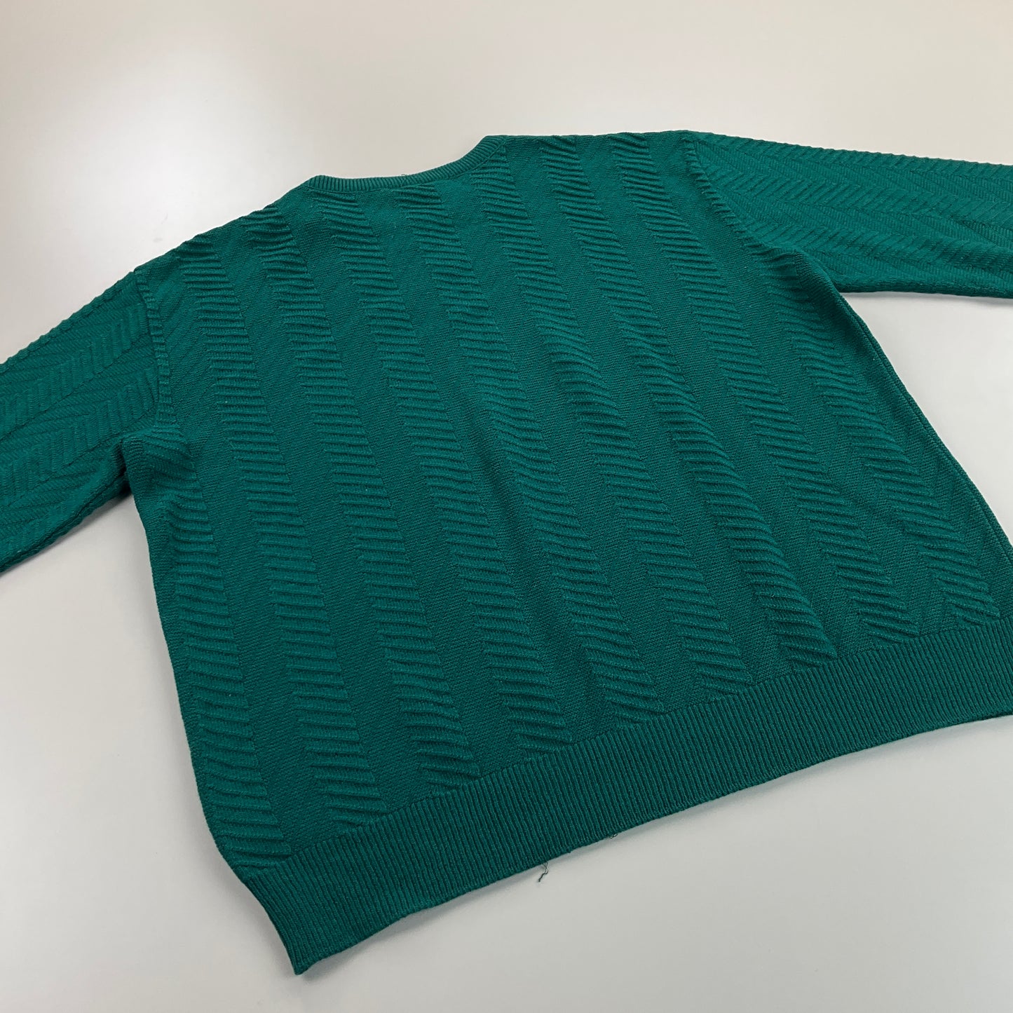 Lacoste Knit Sweatshirt - XL-LACOSTE-olesstore-vintage-secondhand-shop-austria-österreich