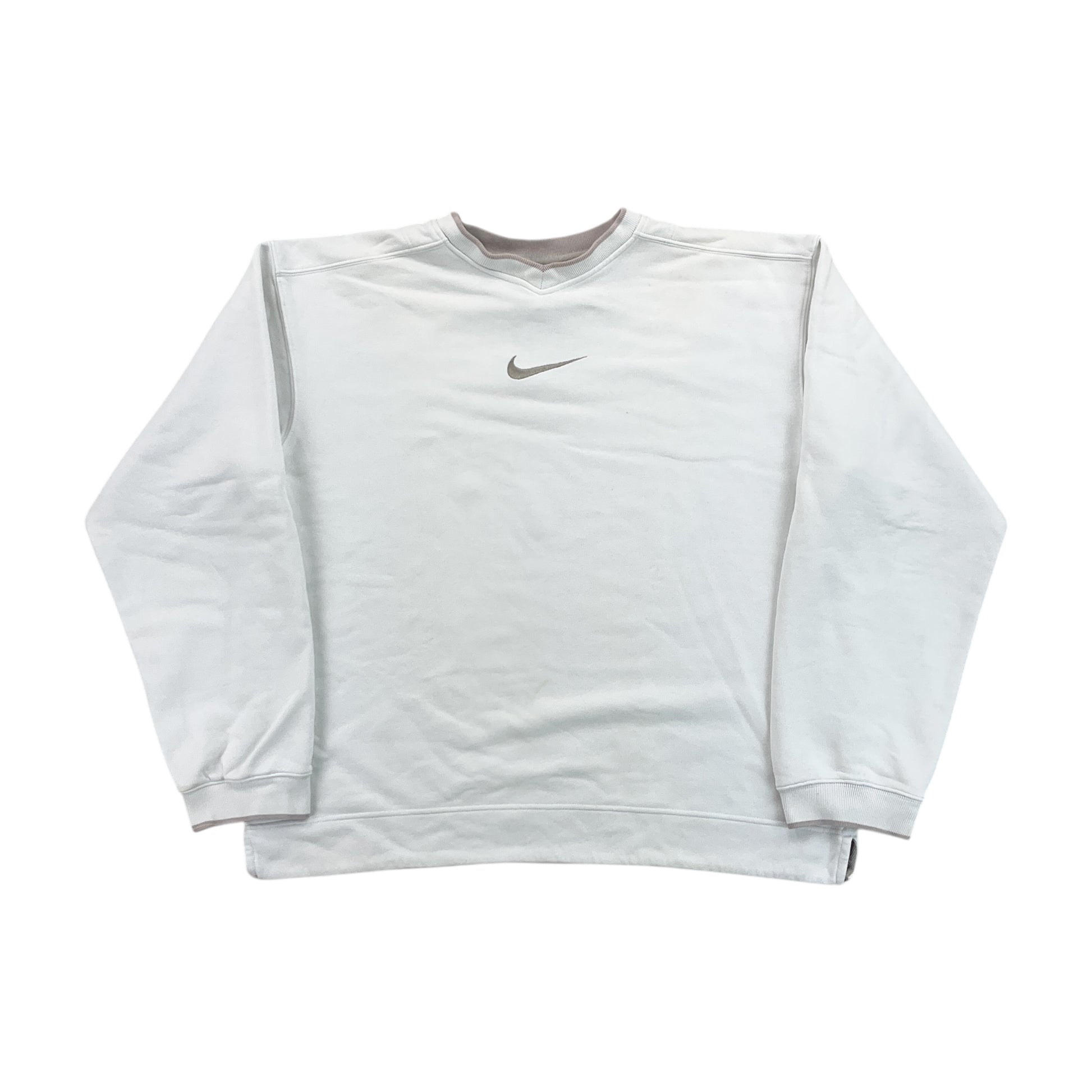 Nike 00s Center Swoosh Sweatshirt - XL-NIKE-olesstore-vintage-secondhand-shop-austria-österreich