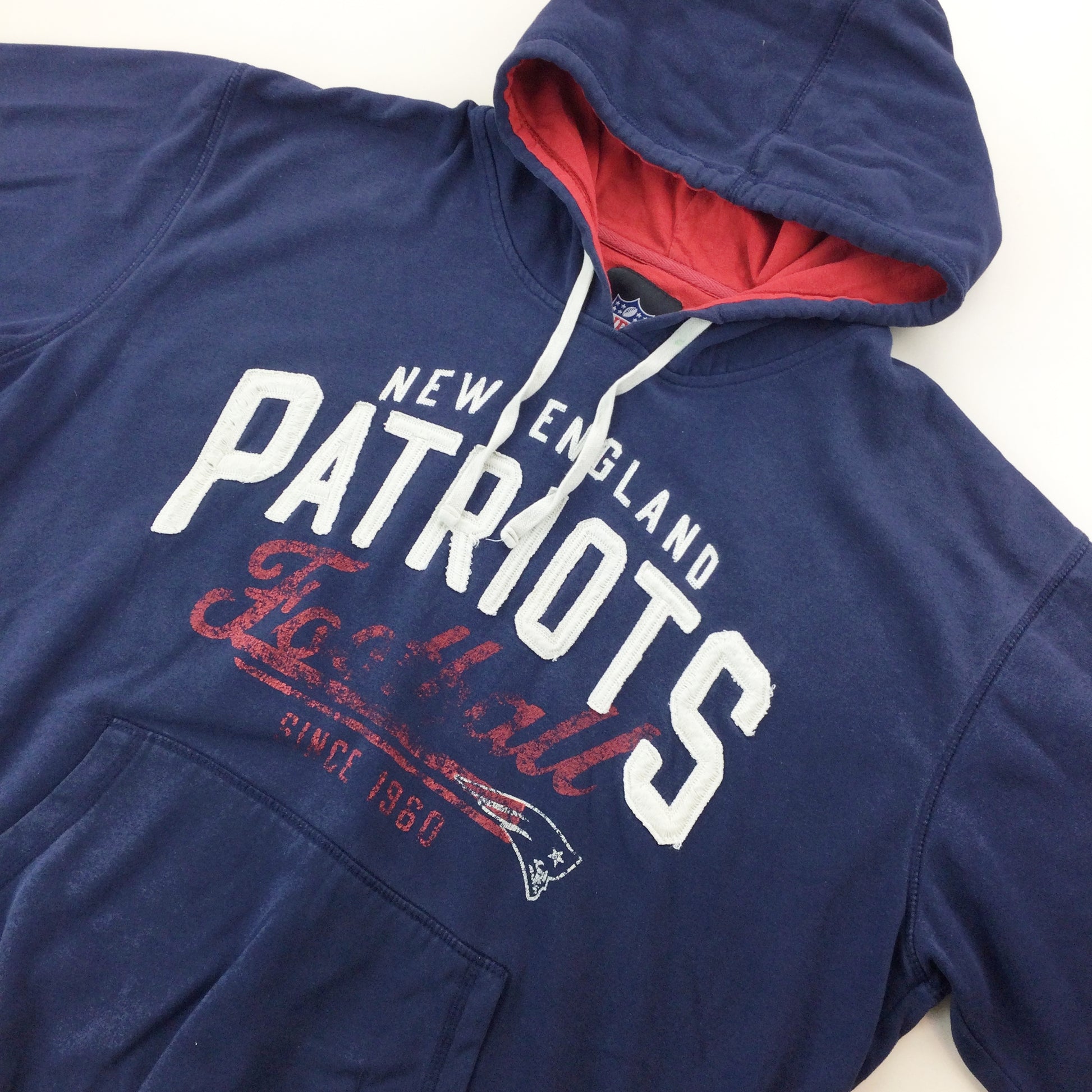 New England Patriots NFL Hoodie - XL-NFL-olesstore-vintage-secondhand-shop-austria-österreich