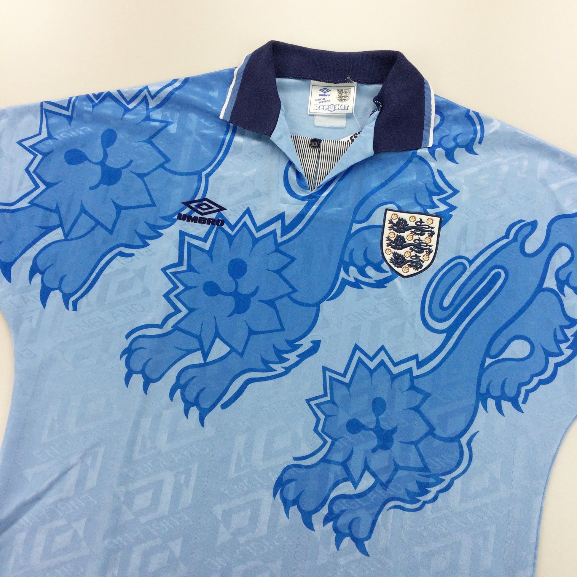 Umbro England UK Jersey 1992 - XL-UMBRO-olesstore-vintage-secondhand-shop-austria-österreich