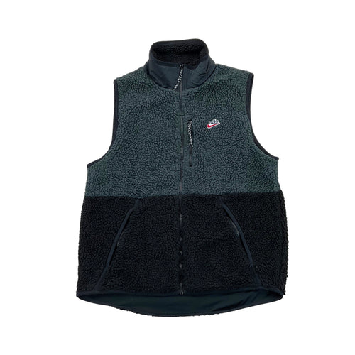 Nike Sherpa Fleece Vest - Large-NIKE-olesstore-vintage-secondhand-shop-austria-österreich