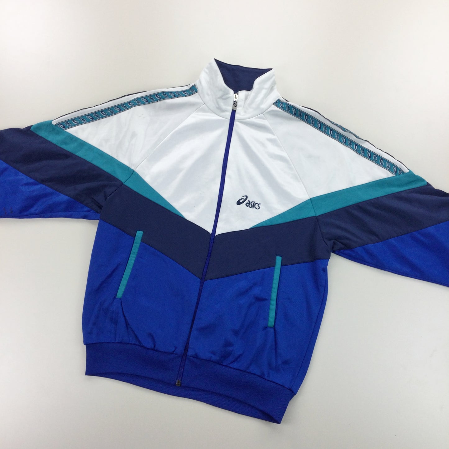 Asics 90s Sport Tracksuit - Large-ASICS-olesstore-vintage-secondhand-shop-austria-österreich