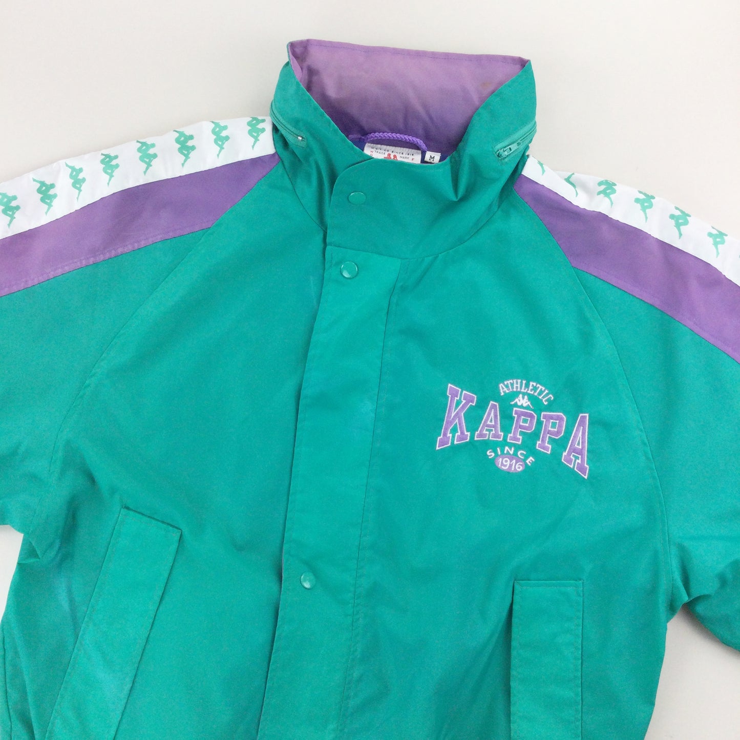 Kappa 90s Windbreaker Jacket - Medium-KAPPA-olesstore-vintage-secondhand-shop-austria-österreich