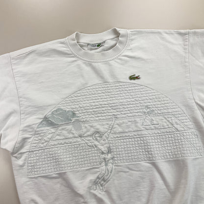 Lacoste Tennis Sweatshirt - Large-LACOSTE-olesstore-vintage-secondhand-shop-austria-österreich