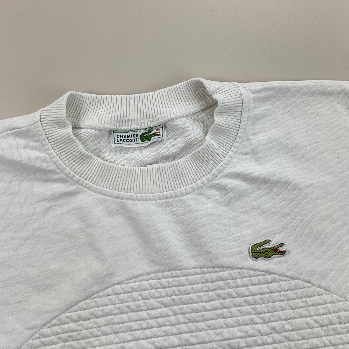 Lacoste Tennis Sweatshirt - Large-LACOSTE-olesstore-vintage-secondhand-shop-austria-österreich