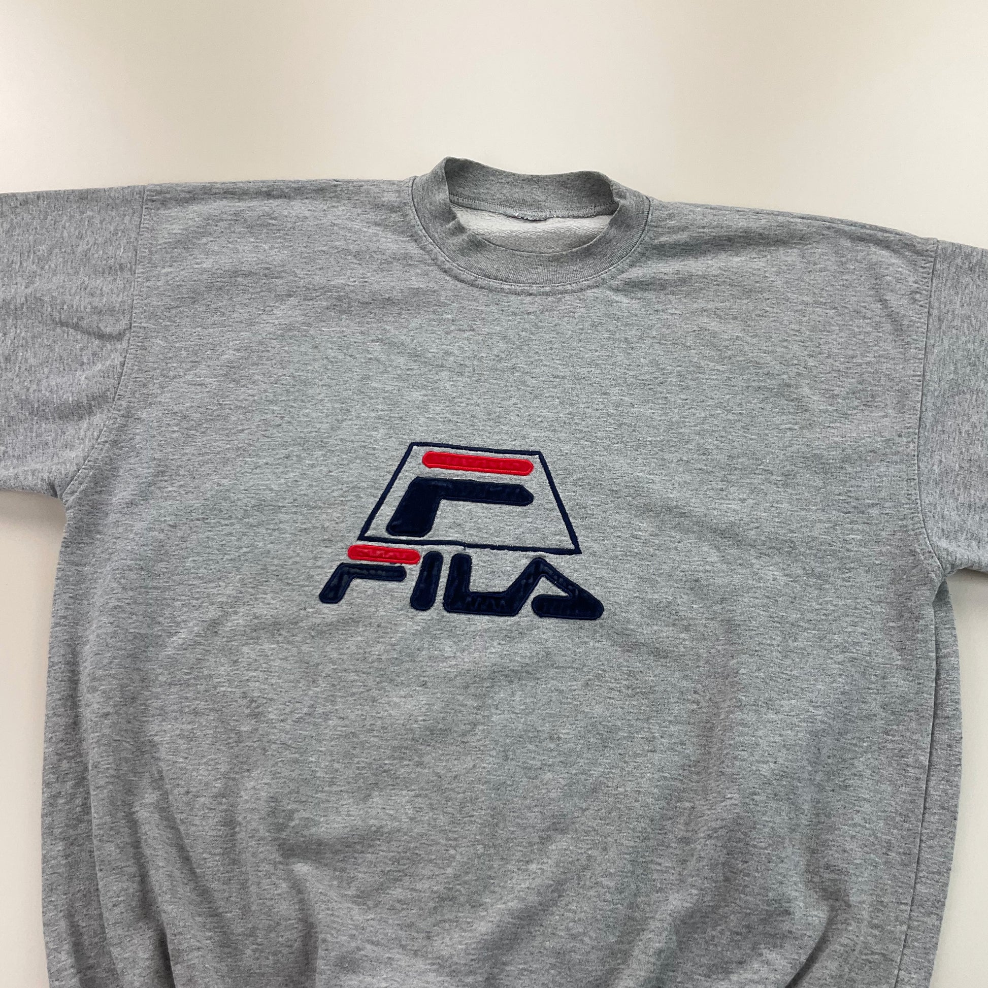 Fila 3D Logo Sweatshirt - XXL-FILA-olesstore-vintage-secondhand-shop-austria-österreich