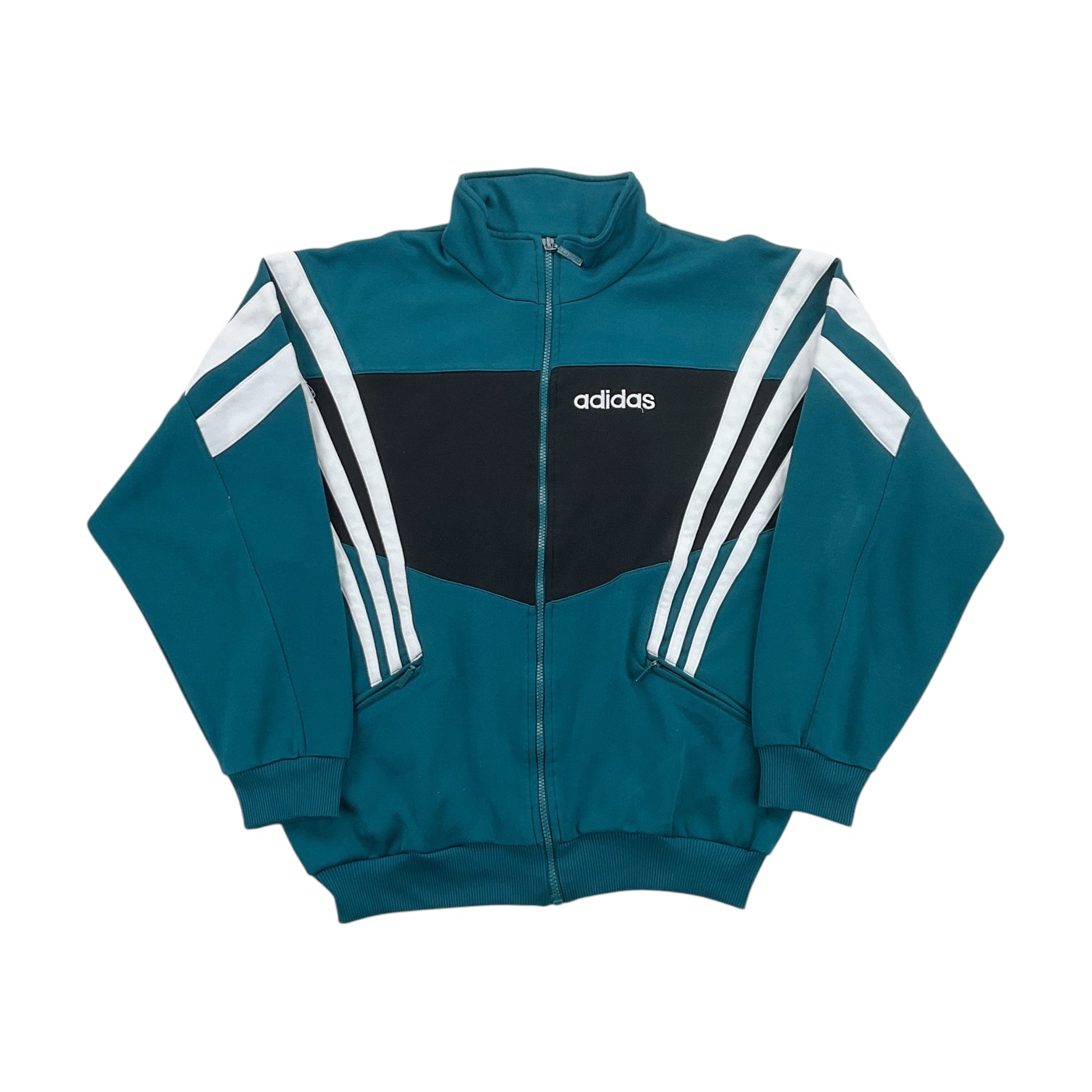 Adidas Track Jacket - Medium-ADIDAS-olesstore-vintage-secondhand-shop-austria-österreich