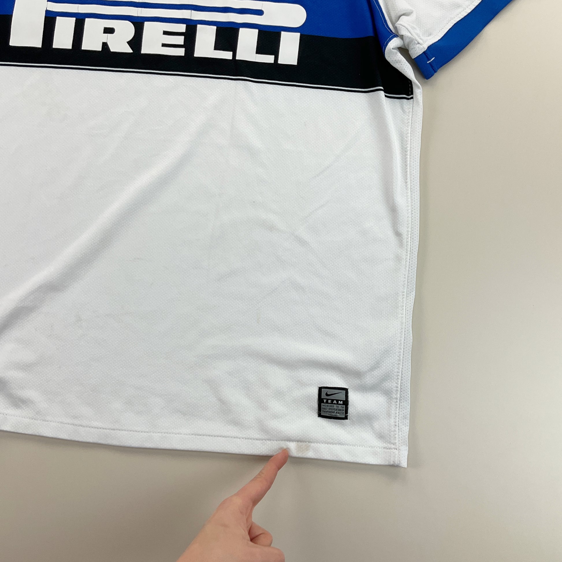 Nike Inter Mailand Soccer Jersey - Large-NIKE-olesstore-vintage-secondhand-shop-austria-österreich