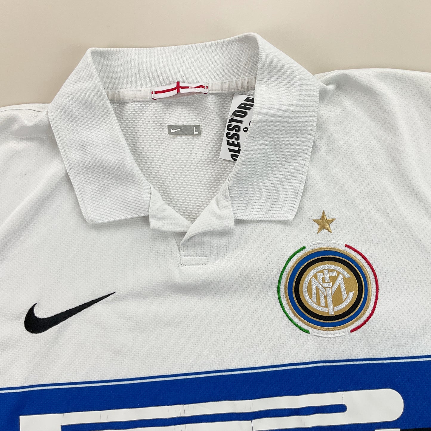 Nike Inter Mailand Soccer Jersey - Large-NIKE-olesstore-vintage-secondhand-shop-austria-österreich