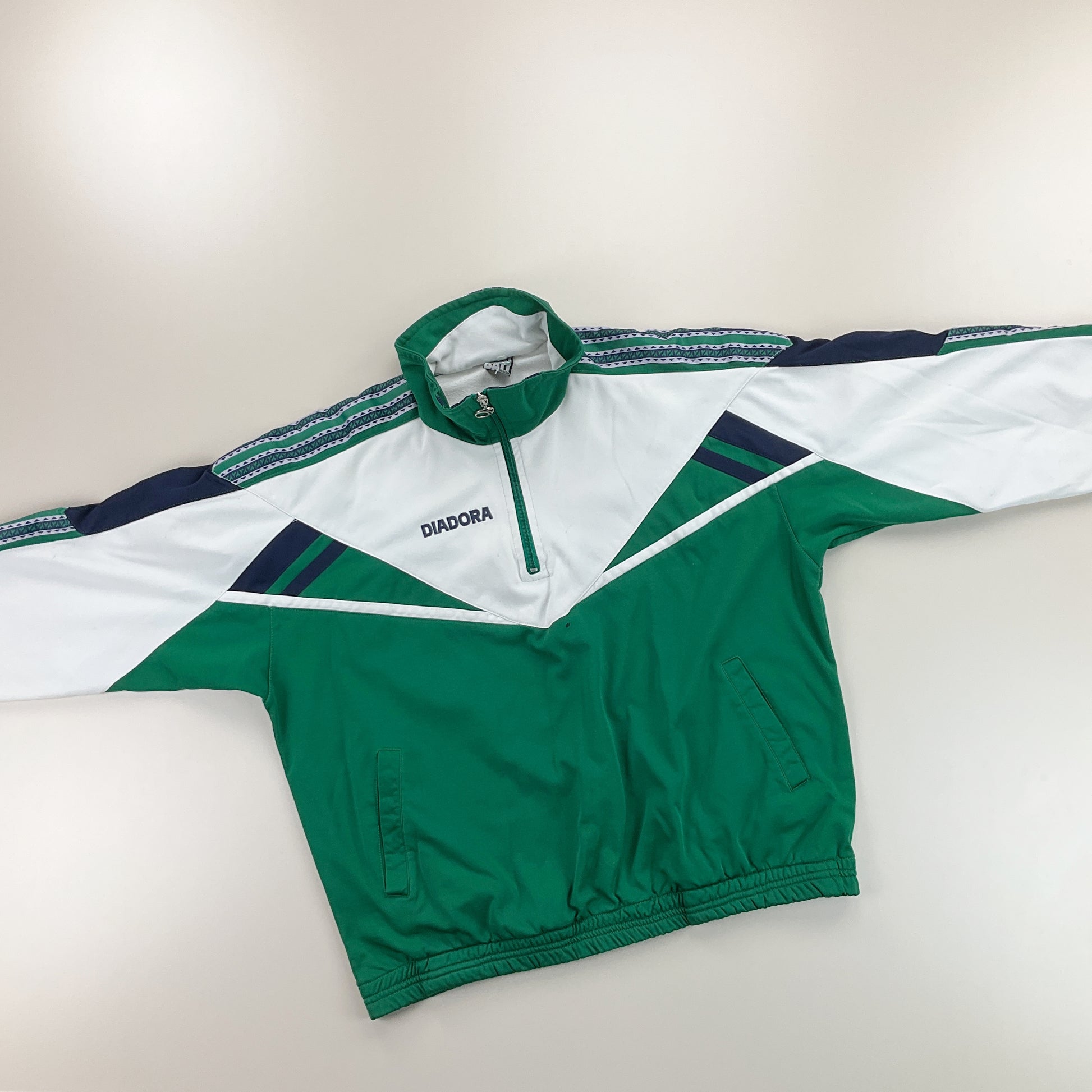 Diadora 90s Track Jacket - Large-DIADORA-olesstore-vintage-secondhand-shop-austria-österreich