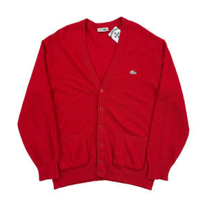 Lacoste 90s Cardigan - XXL-LACOSTE-olesstore-vintage-secondhand-shop-austria-österreich