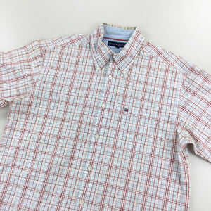 Tommy Hilfiger Checked Shirt - Medium-TOMMY HILFIGER-olesstore-vintage-secondhand-shop-austria-österreich