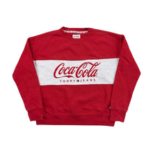 Load image into Gallery viewer, Tommy Jeans x Coca Cola Sweatshirt - Women/M-TOMMY HILFIGER-olesstore-vintage-secondhand-shop-austria-österreich