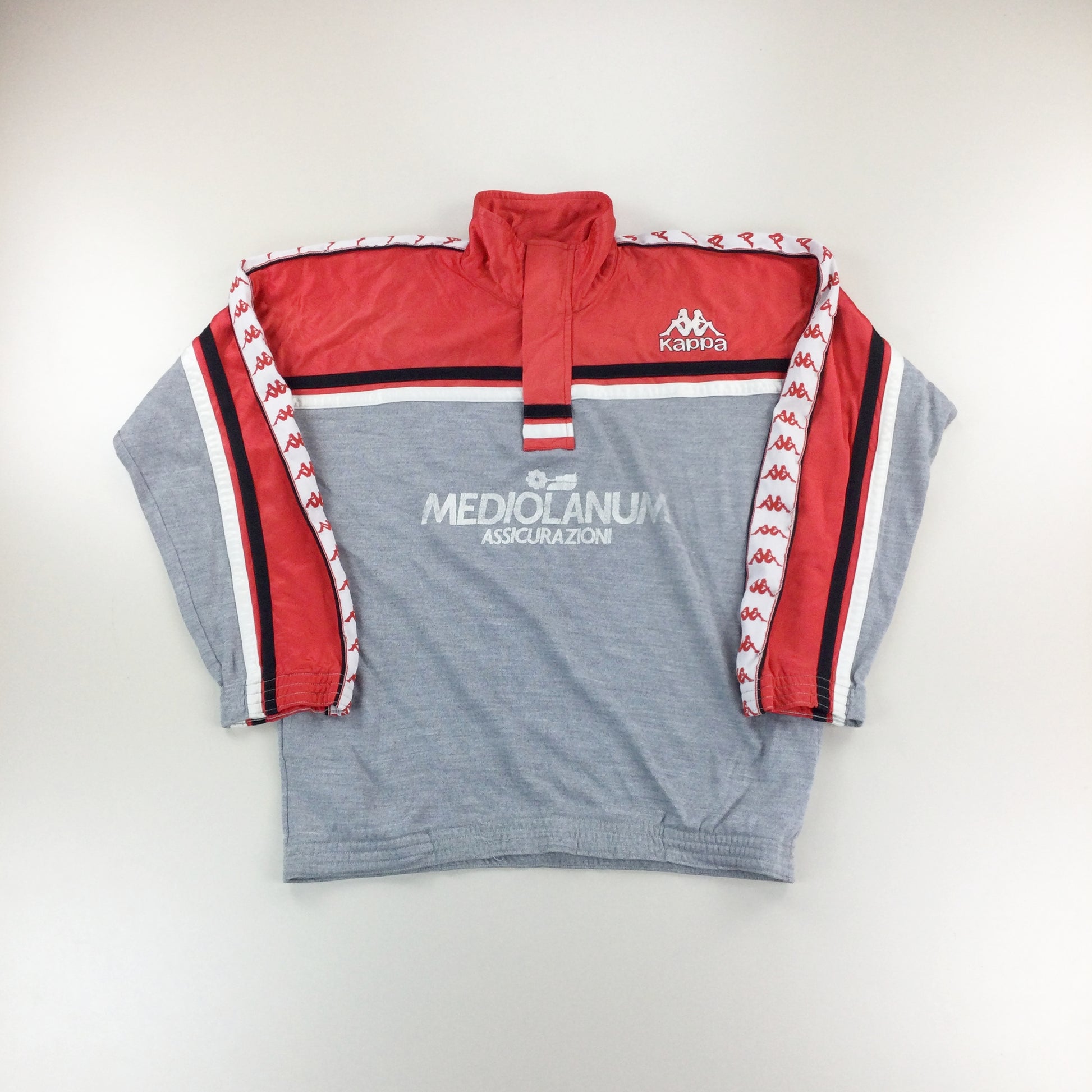 Kappa x AC Milan 1988 Tracksuit - Medium-KAPPA-olesstore-vintage-secondhand-shop-austria-österreich