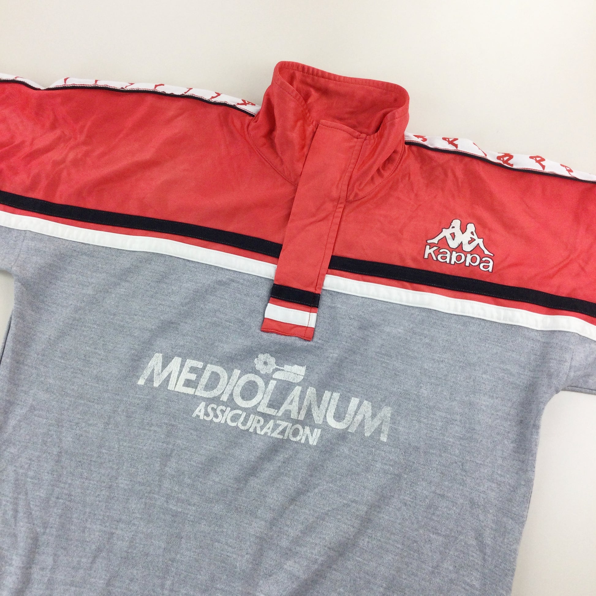 Kappa x AC Milan 1988 Tracksuit - Medium-KAPPA-olesstore-vintage-secondhand-shop-austria-österreich