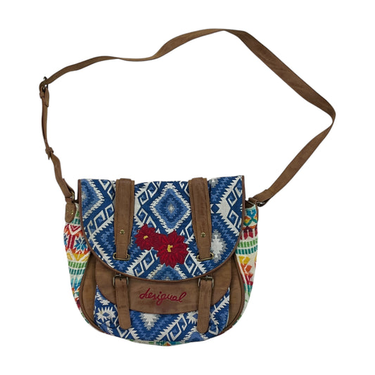 Desigual Flower Strap Bag-DESIGUAL-olesstore-vintage-secondhand-shop-austria-österreich