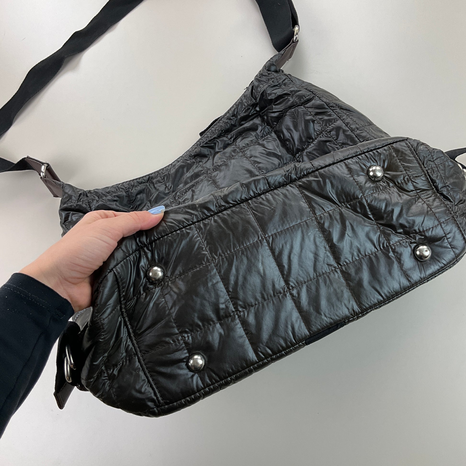 Benetton Puffer 00s Bag-BENETTON-olesstore-vintage-secondhand-shop-austria-österreich