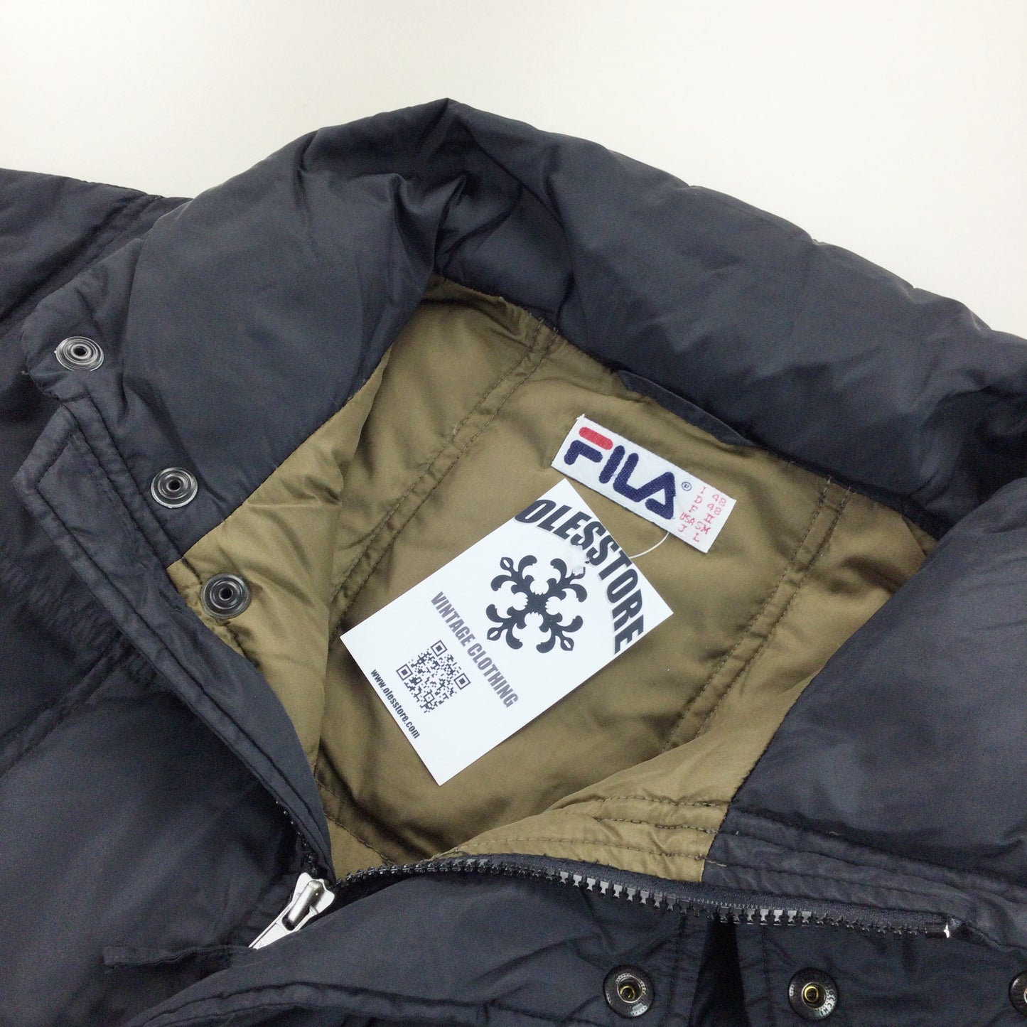 Fila 90s Winter Jacket - Large-FILA-olesstore-vintage-secondhand-shop-austria-österreich