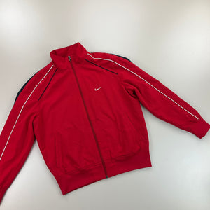 Nike Swoosh Track Jacket - Medium-NIKE-olesstore-vintage-secondhand-shop-austria-österreich